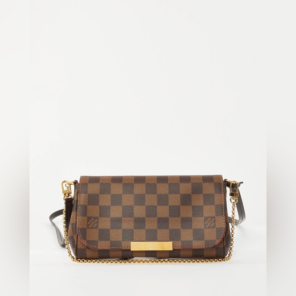LOUIS VUITTON Damier Ebene Favorite MM ✨
